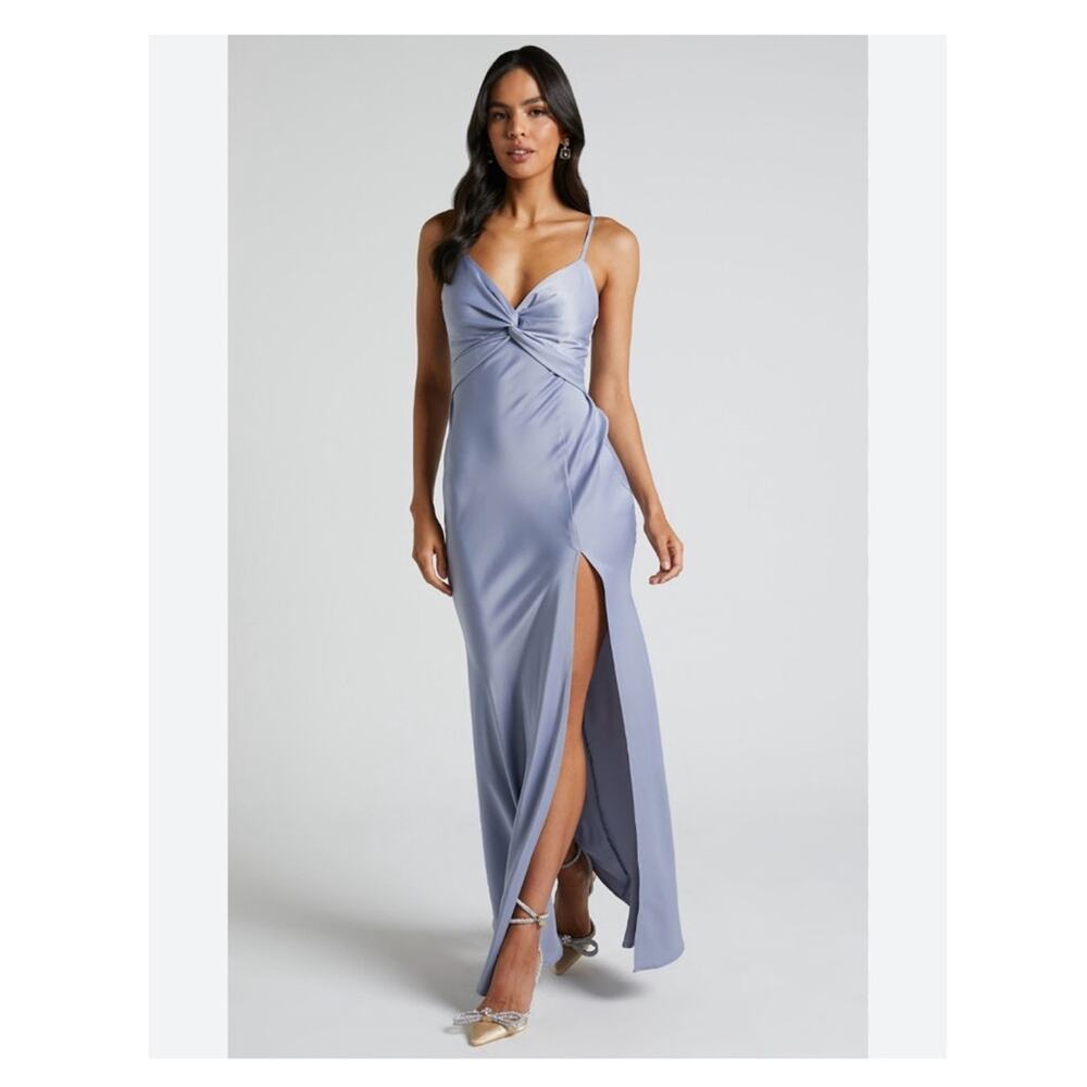 Showpo Light Blue Maxi Dress Gemalyn 12